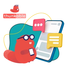 Разработка мобильных приложений в Thunkable - КИБЕРшкола программирования для детей, компьютерные курсы для школьников, начинающих и подростков - KIBERone г. Мисайлово