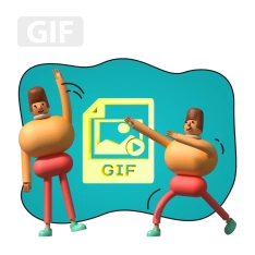 Gif-анимация - КИБЕРшкола программирования для детей, компьютерные курсы для школьников, начинающих и подростков - KIBERone г. Мисайлово