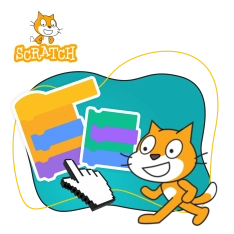 Scratch. Продвинутый уровень – создаём игры, как маленькие разработчики! - КИБЕРшкола программирования для детей, компьютерные курсы для школьников, начинающих и подростков - KIBERone г. Мисайлово