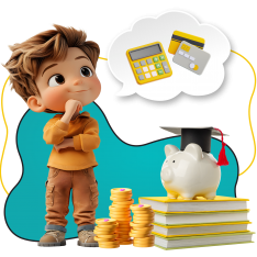 Финансовый интеллект вместе KIBERone - КИБЕРшкола программирования для детей, компьютерные курсы для школьников, начинающих и подростков - KIBERone г. Мисайлово